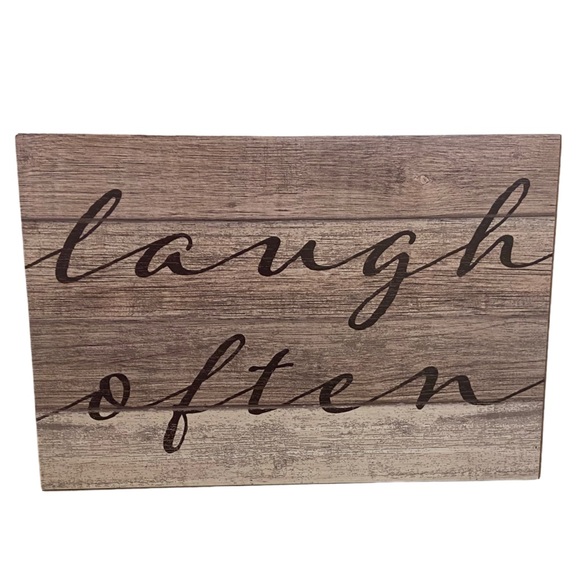 ๐3 FOR $15๐ Wall Decor (Hanging)- LOVE, LIVE, & LAUGH! - Picture 5 of 6
